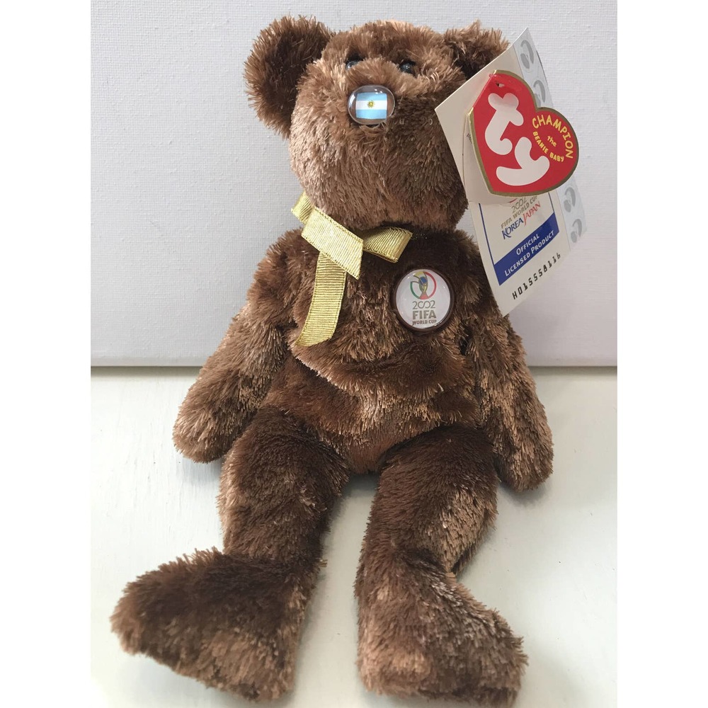 Ty Beanie Baby Champion Argentina 2002 World Cup